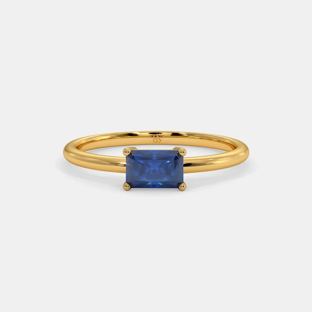 Sapphire Cut Ring