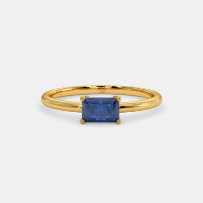 Sapphire Cut Ring