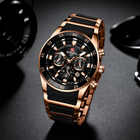 Executive Rose Gold Luxury Chronograph Watch for Men