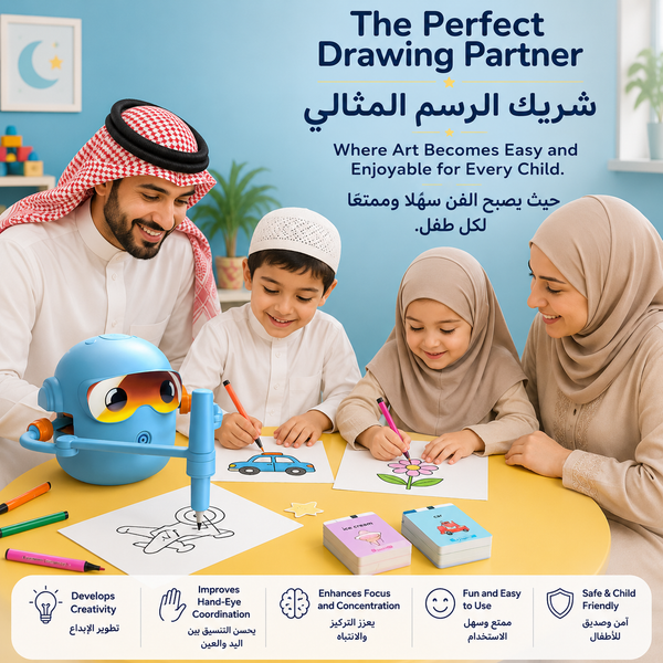 Automatic Smart Drawing Robot Toy for Early Childhood