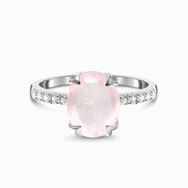 ROSE QUARTZ RING