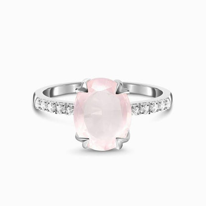 ROSE QUARTZ RING