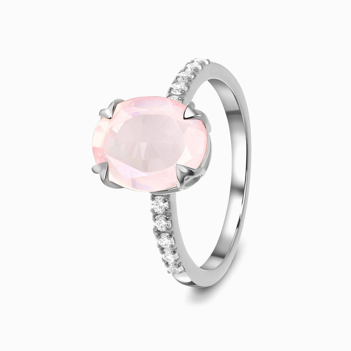 ROSE QUARTZ RING