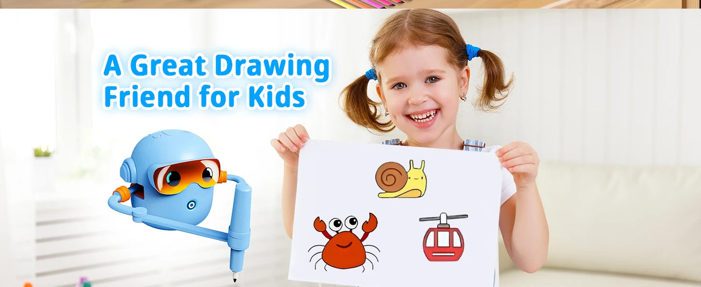 Automatic Intelligent Drawing Robot Enlightenment Intelligent Drawing Robot Teaching Aid Educational Early Childhood Machine Toy