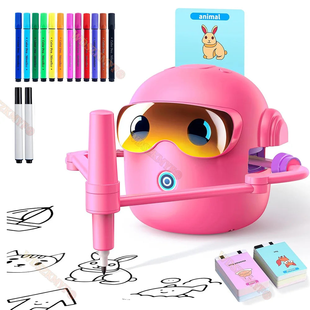 Automatic Intelligent Drawing Robot Enlightenment Intelligent Drawing Robot Teaching Aid Educational Early Childhood Machine Toy