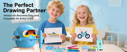 Automatic Intelligent Drawing Robot Enlightenment Intelligent Drawing Robot Teaching Aid Educational Early Childhood Machine Toy