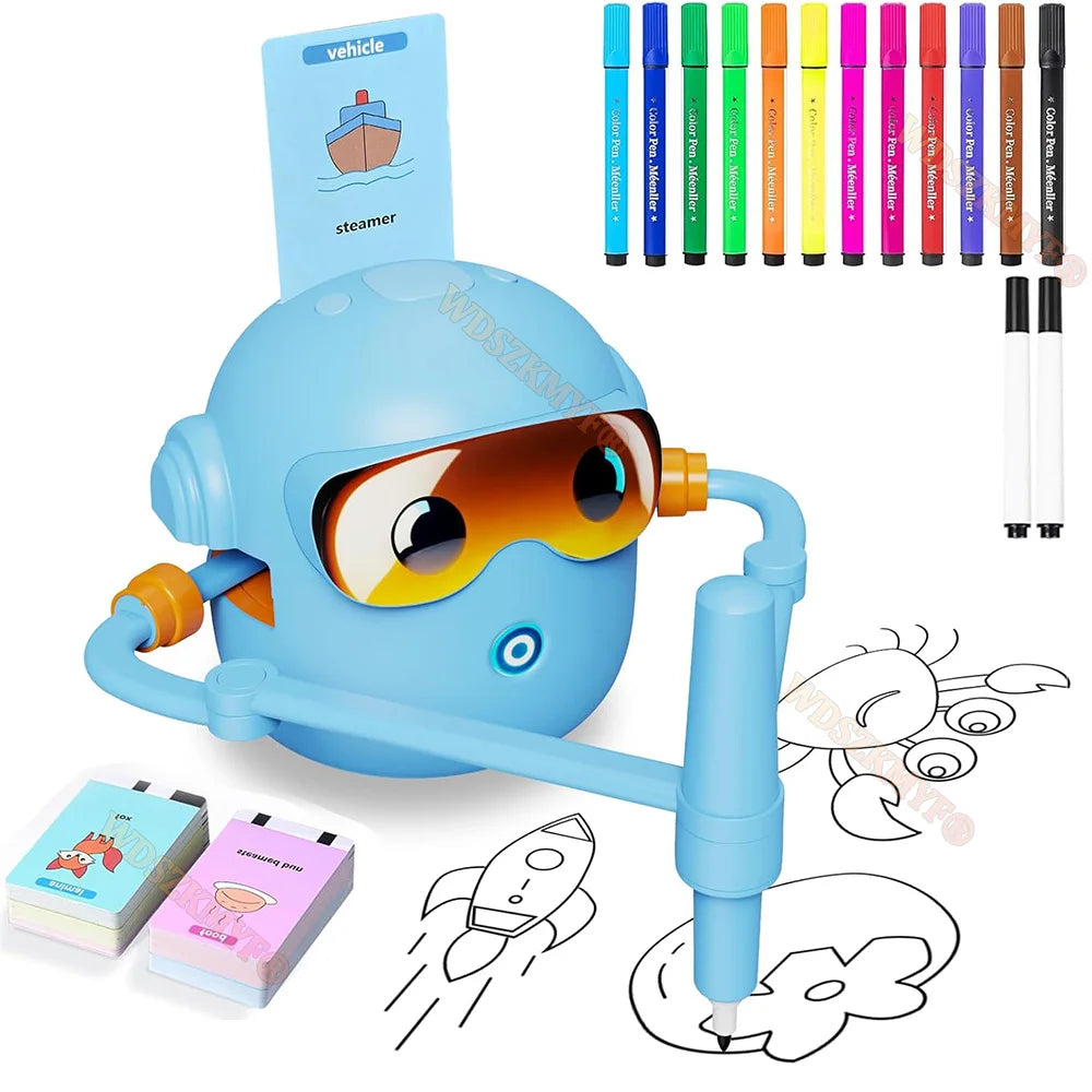 Automatic Intelligent Drawing Robot Enlightenment Intelligent Drawing Robot Teaching Aid Educational Early Childhood Machine Toy