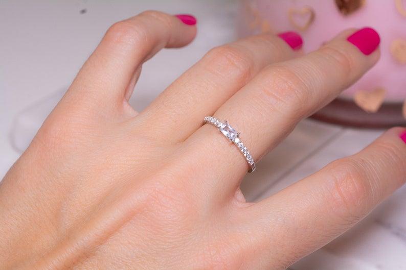 GRACE ZIRCON CUT RING
