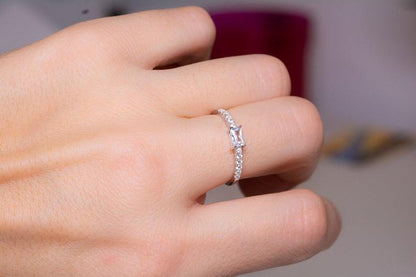 GRACE ZIRCON CUT RING