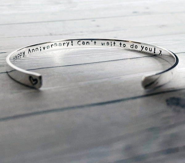 Personalized Cuff 925 Silver