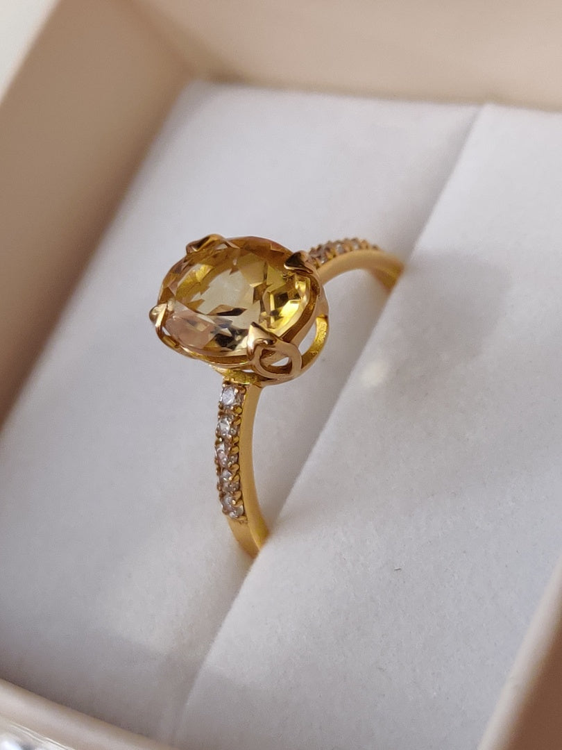 MAGIC CITRINE RING