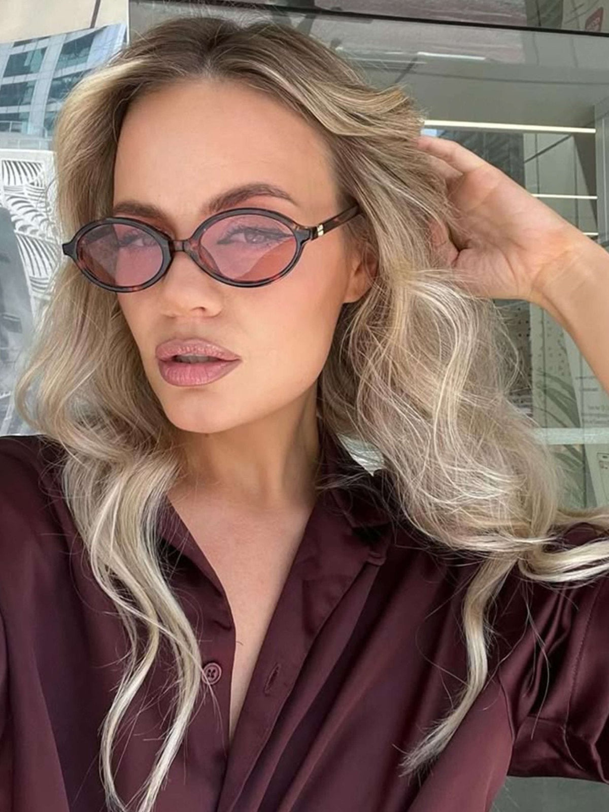 Clarence Oval Sunglasses